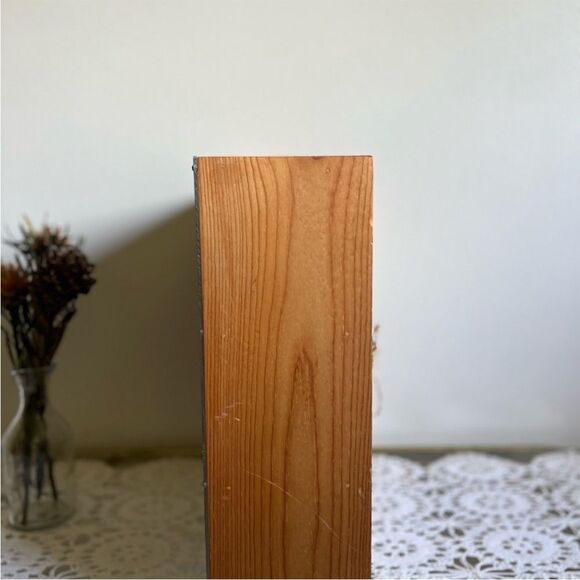 Vintage Wood Shadow Box Seeds Dried Flowers Box - Picture 3 of 7